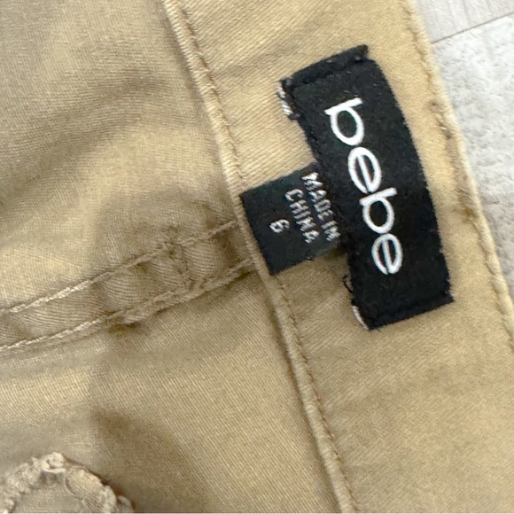Bebe khaki multi-pocket skinny/ utility/ cargo pant ❤️ - Picture 4 of 7